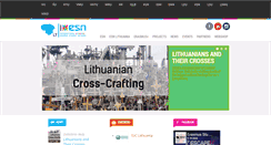 Desktop Screenshot of esnlithuania.org